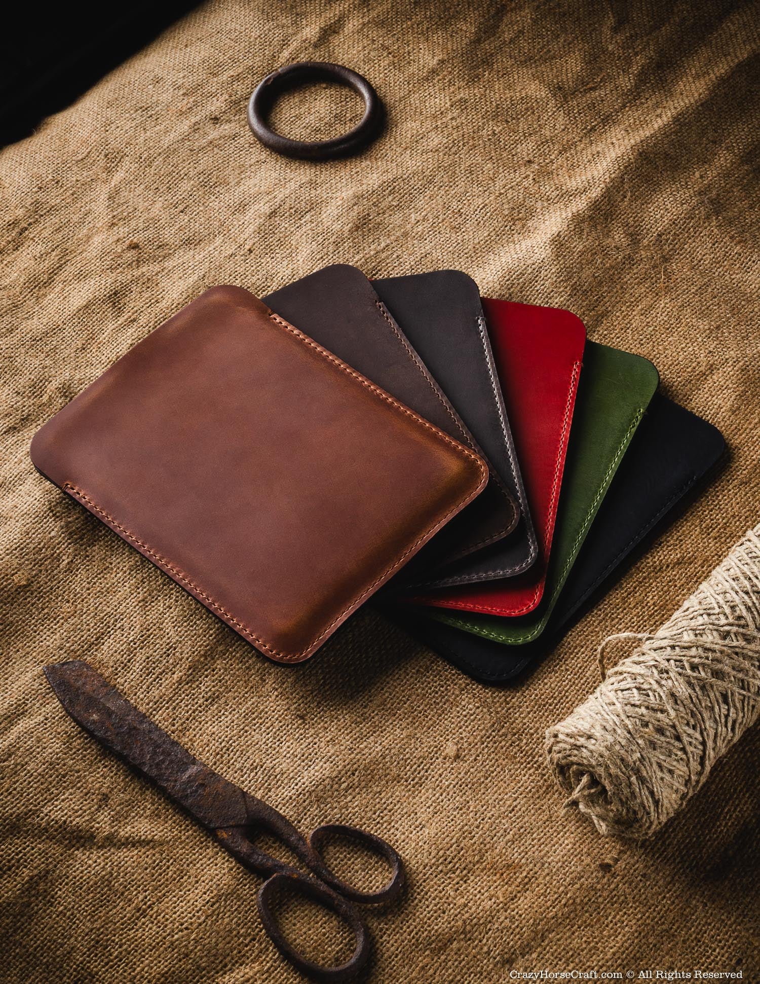 Klassische Leder Kindle Tasche / Hülle