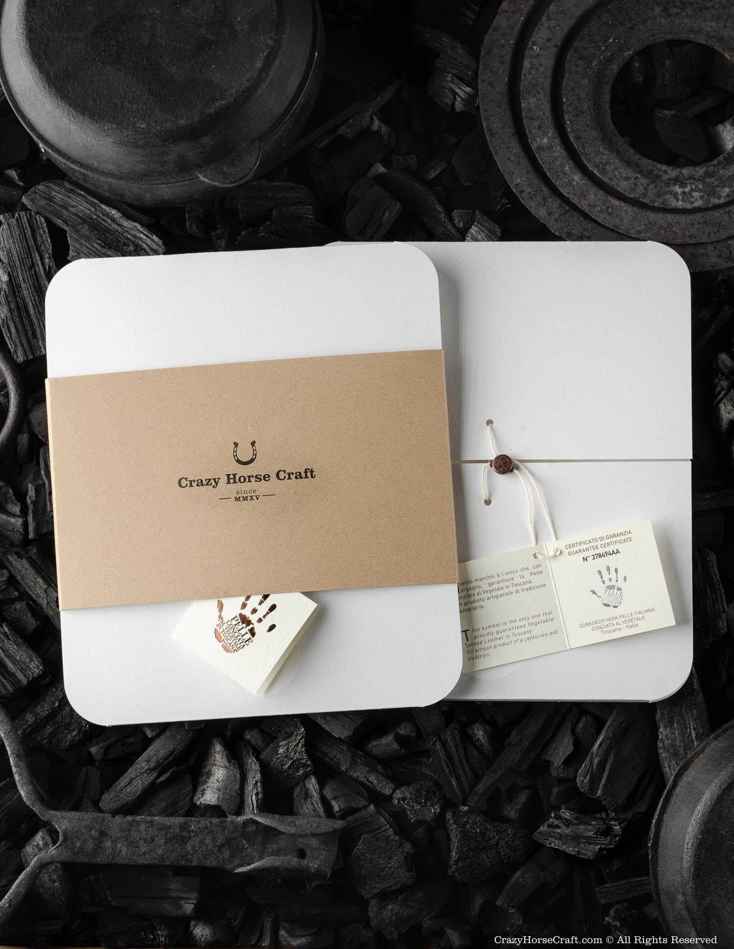 Leder-Telefonhülle / Brieftasche mit Kartenfächern | Carbon Black