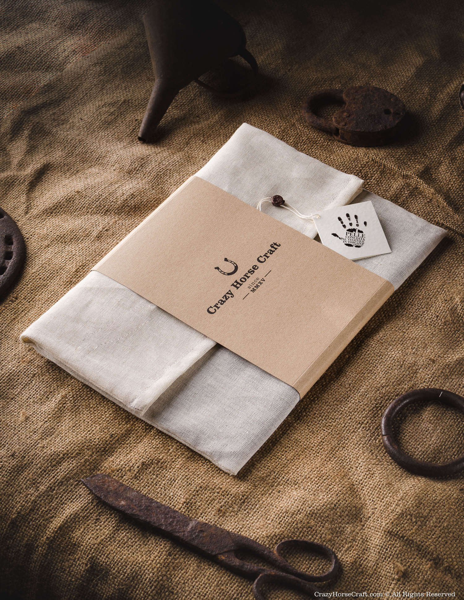 iPad-Hülle aus Wollfilz | Classic Brown