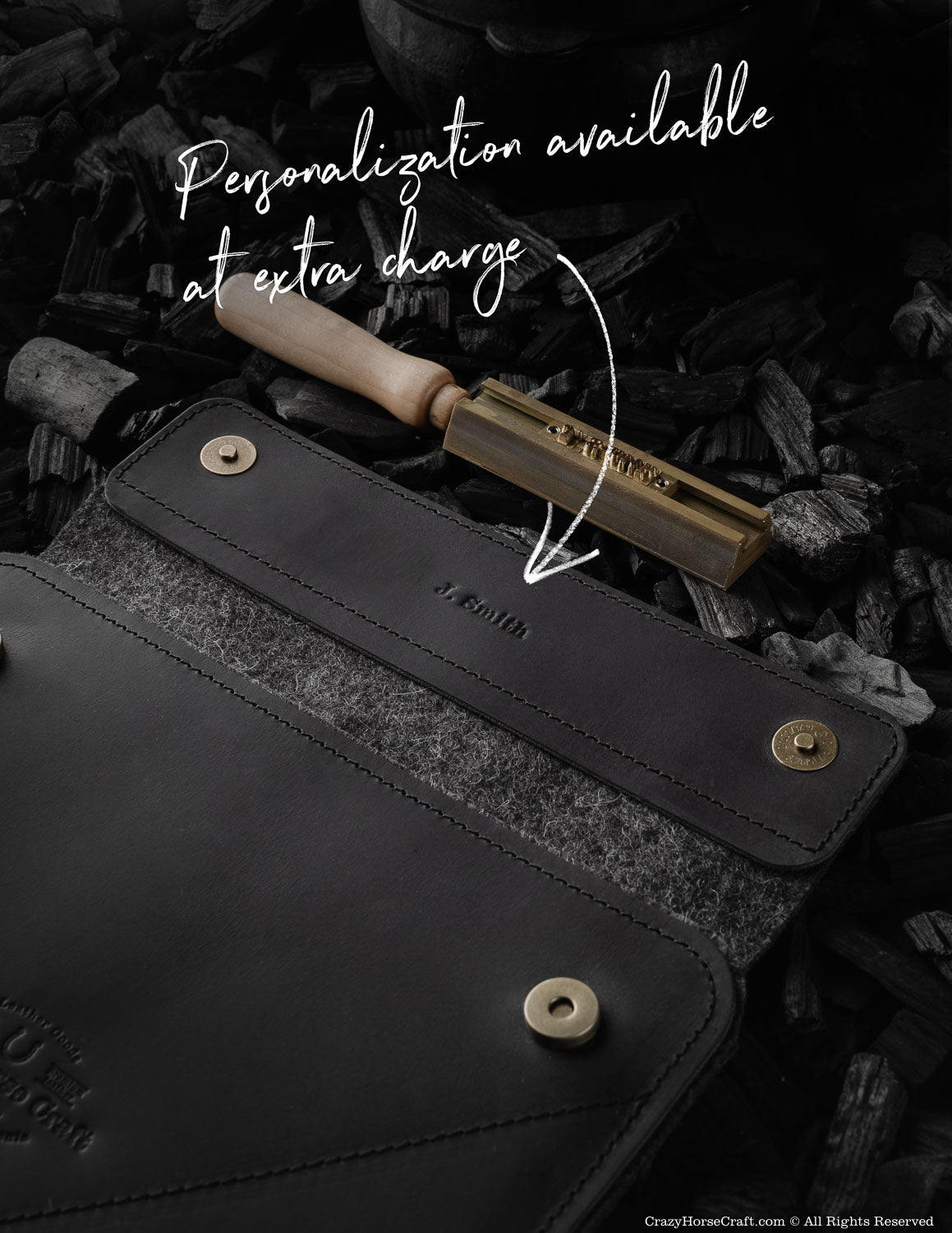 Leder iPad Pro/Air Tasche | Carbon Black