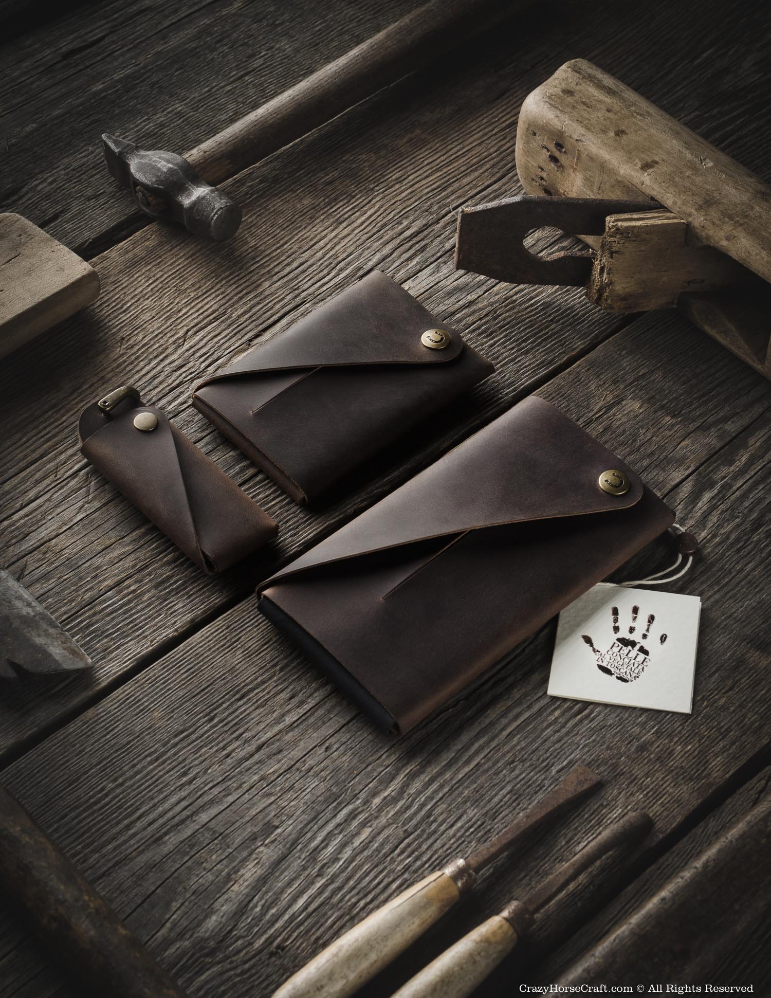 Kofferset der Minimalist Series | Wood Brown