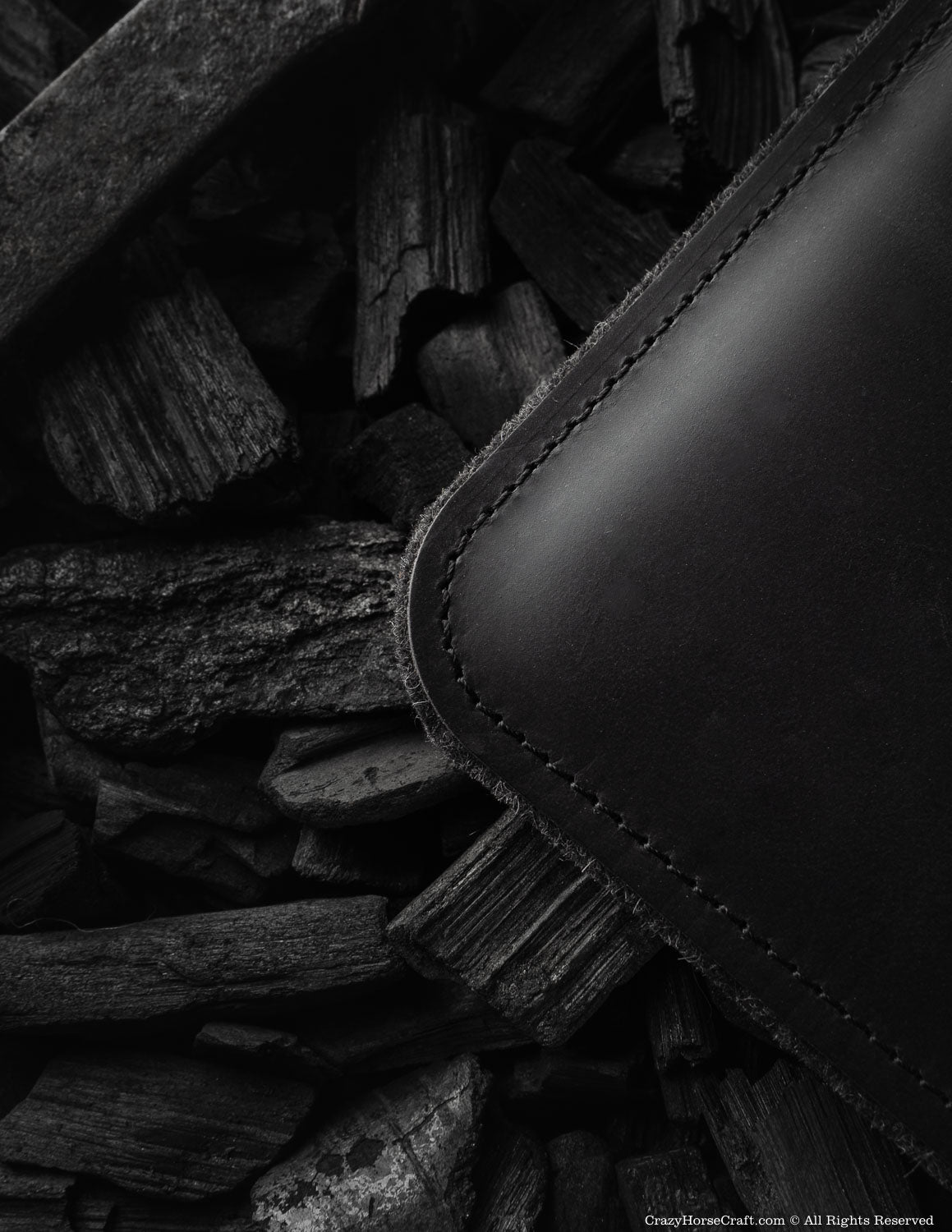 Leder iPad Pro/Air Tasche | Carbon Black