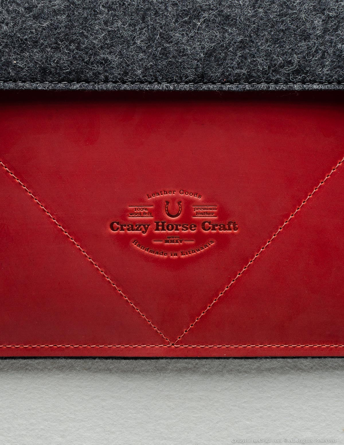 Leather iPad Pro/Air Case | Fragola Red