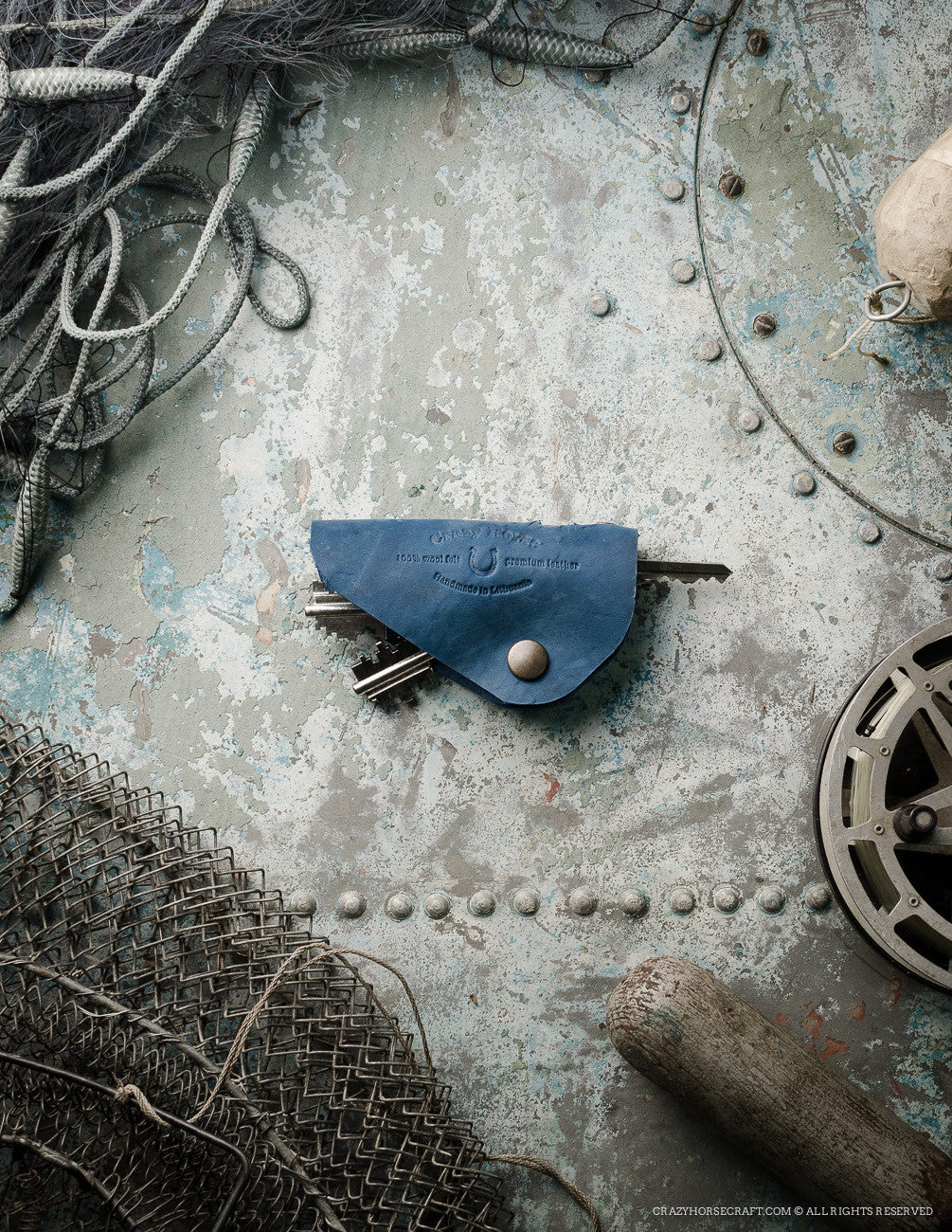 Leather Key Holder, Organizer | OceanBlue