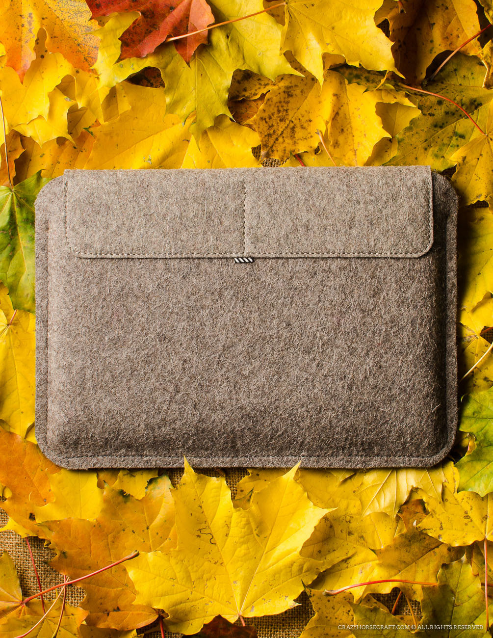 Leather MacBook/iPad Case | AutumnRed