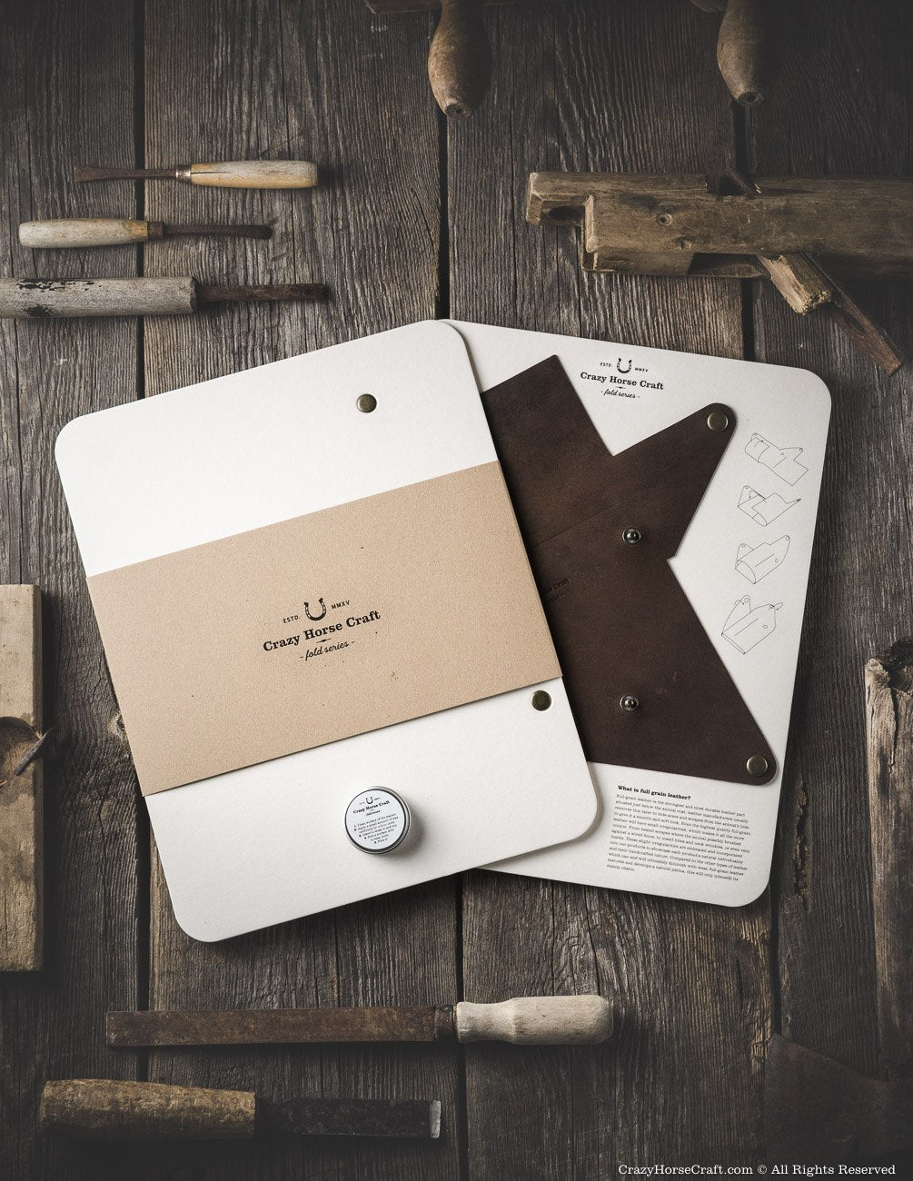 Blue nubuck leather wallet/card holder