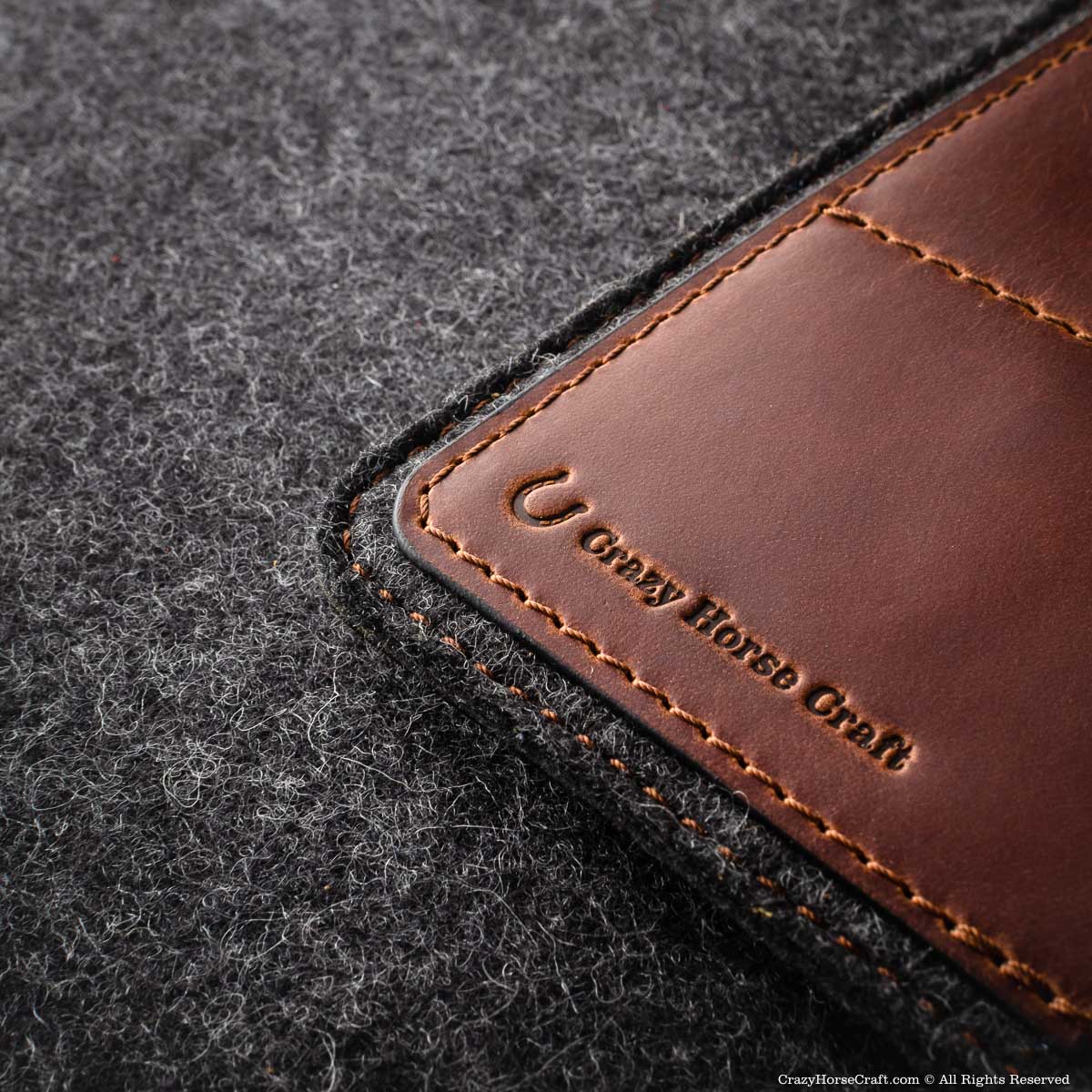 Veg-Tanned Leather Passport Wallet / Case