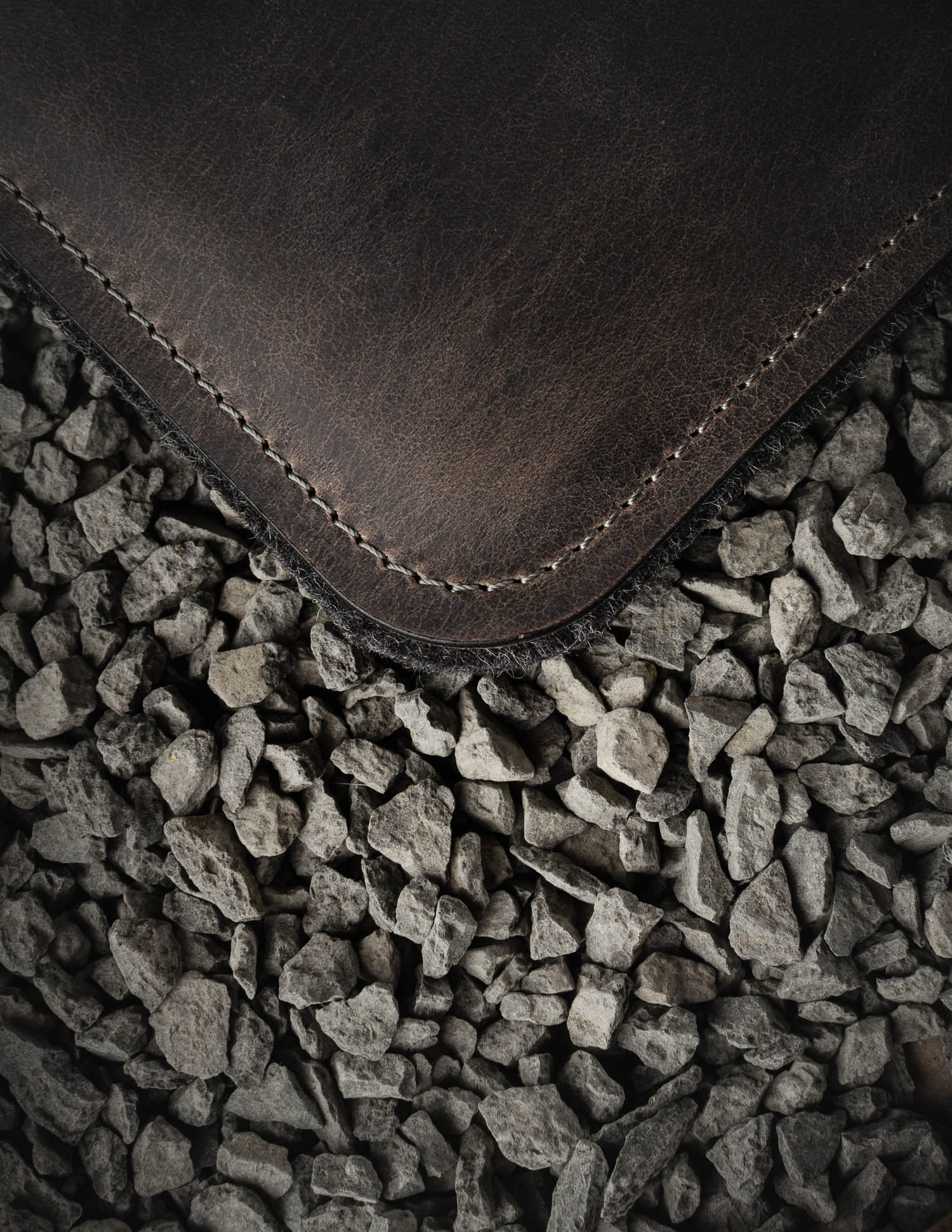 Leder iPad Pro/Air Tasche | Stone Grey