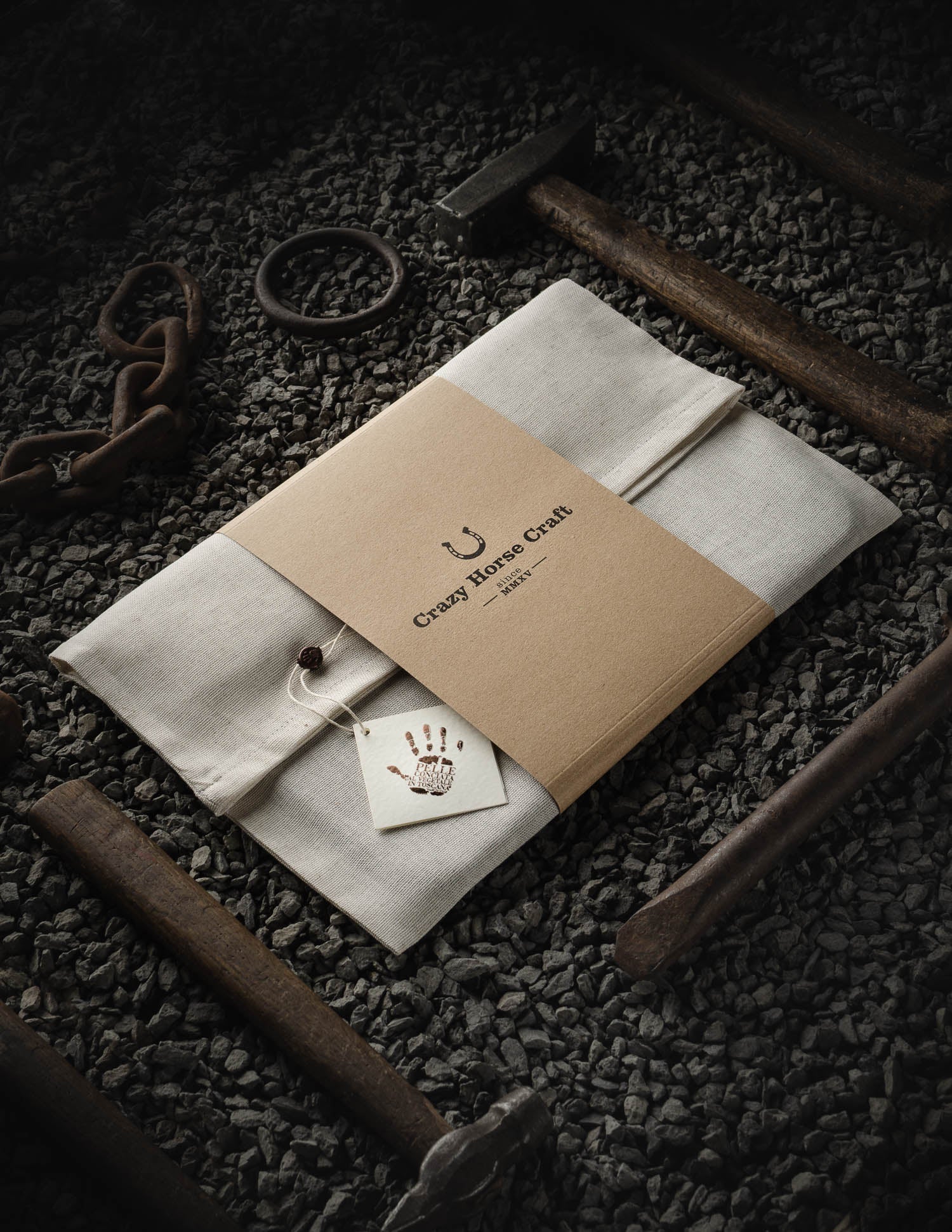 Leder iPad Pro/Air Tasche | Stone Grey