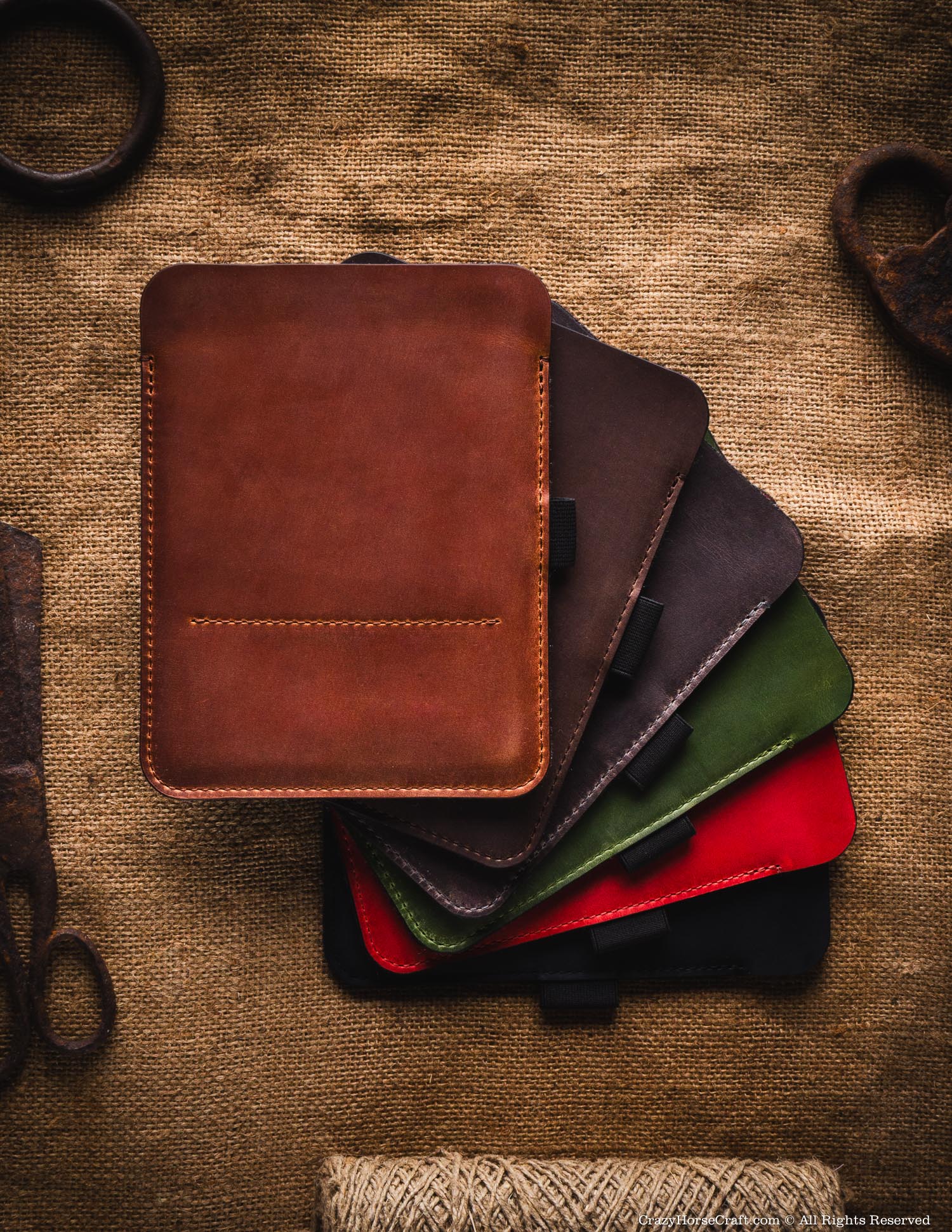 Classic Leather & Felt Kindle Case / Sleeve