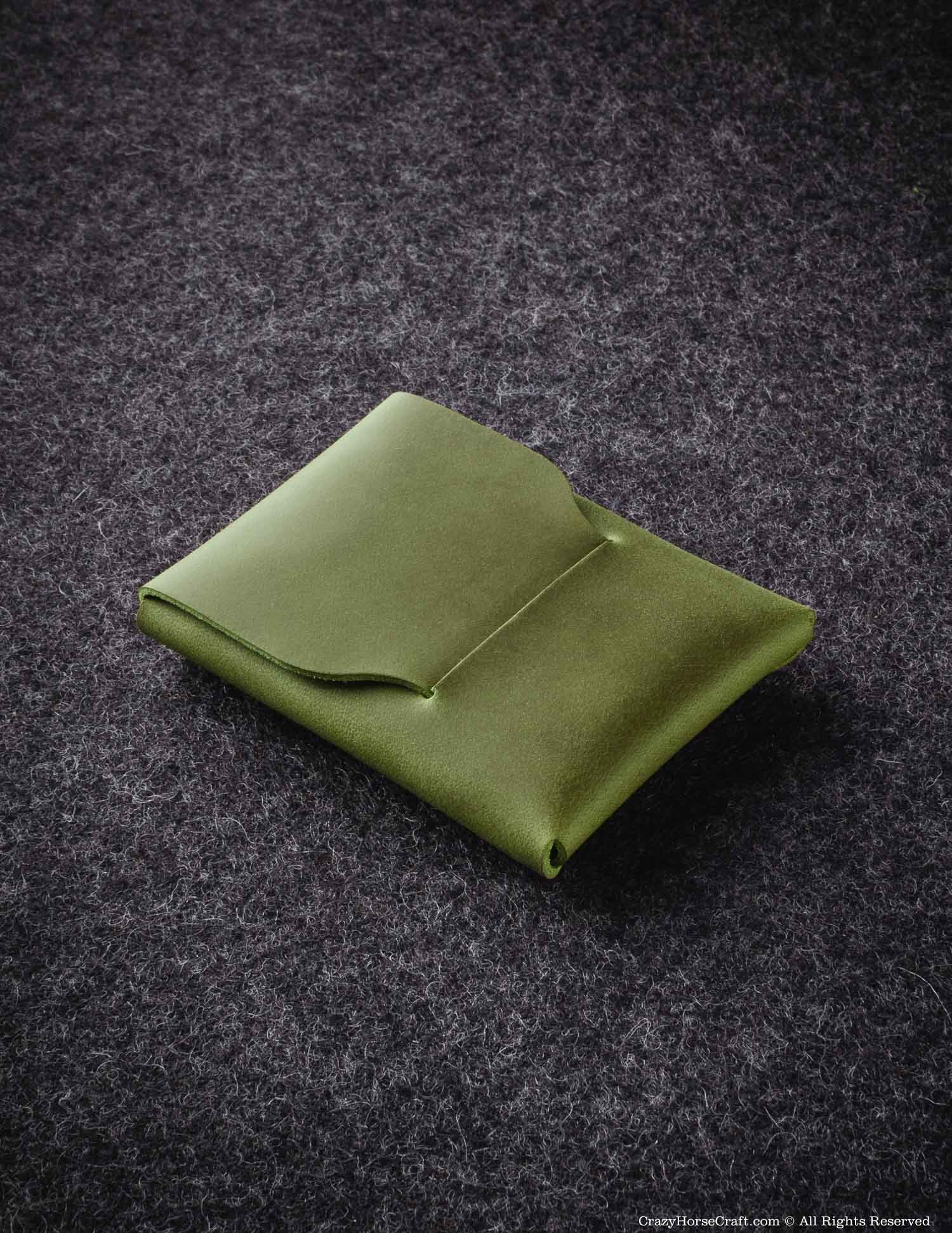 #color of the leather_alpine green