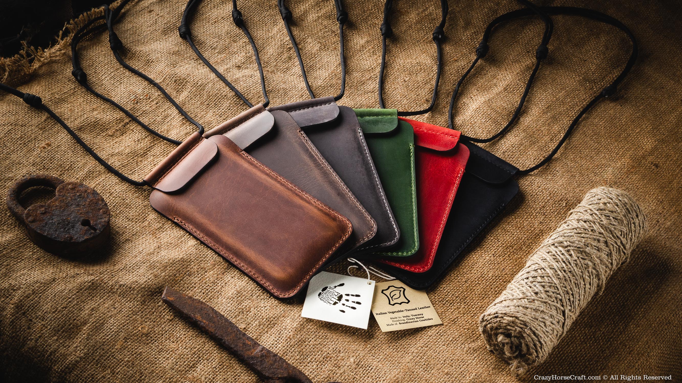 Crazy Horse Leather iPhone Cases, MacBook sleeves, Bags.