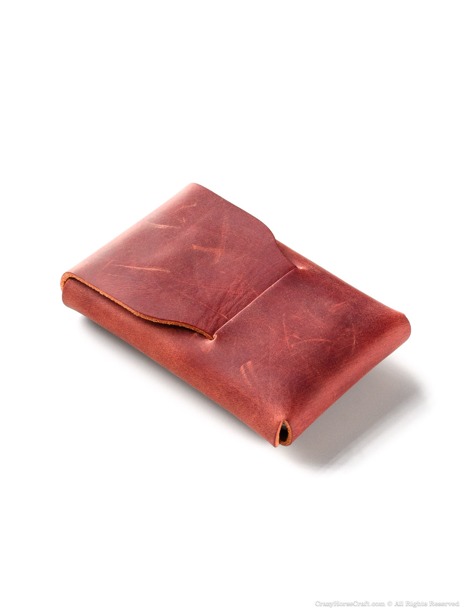 #color of the leather_fragola red