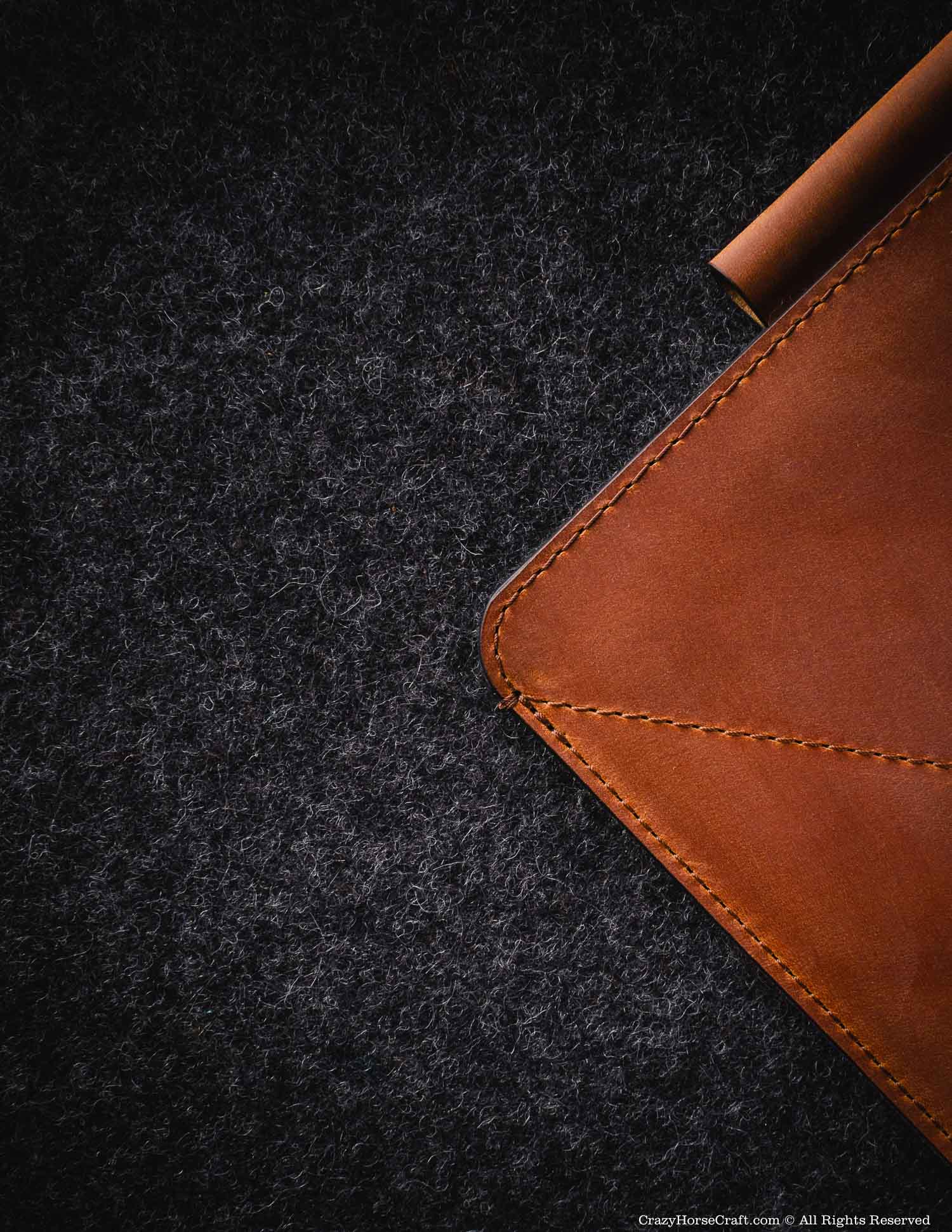 Classic Leather & Felt iPad Mini Case