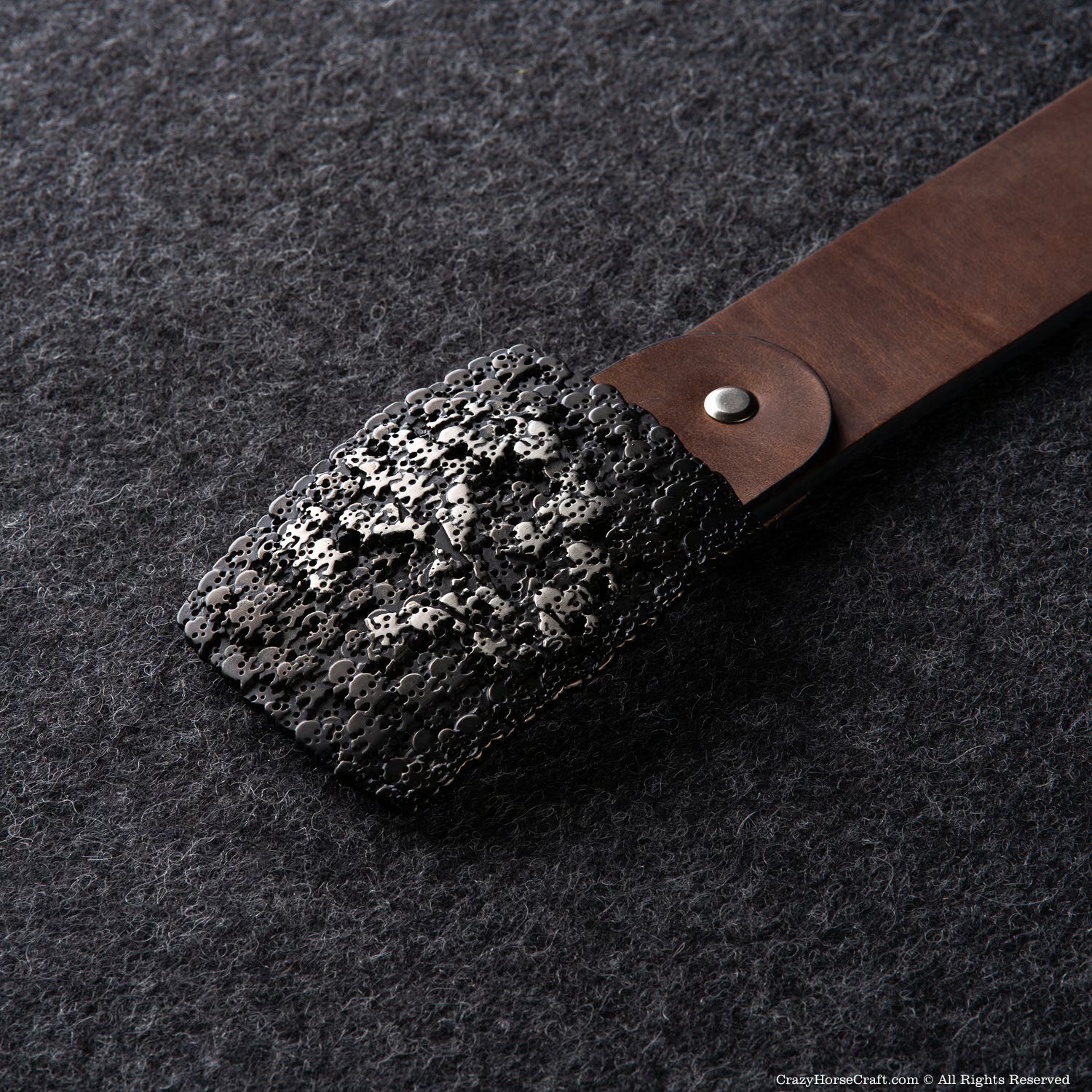 Vegetable Tanned Leather Belt | Classic Brown