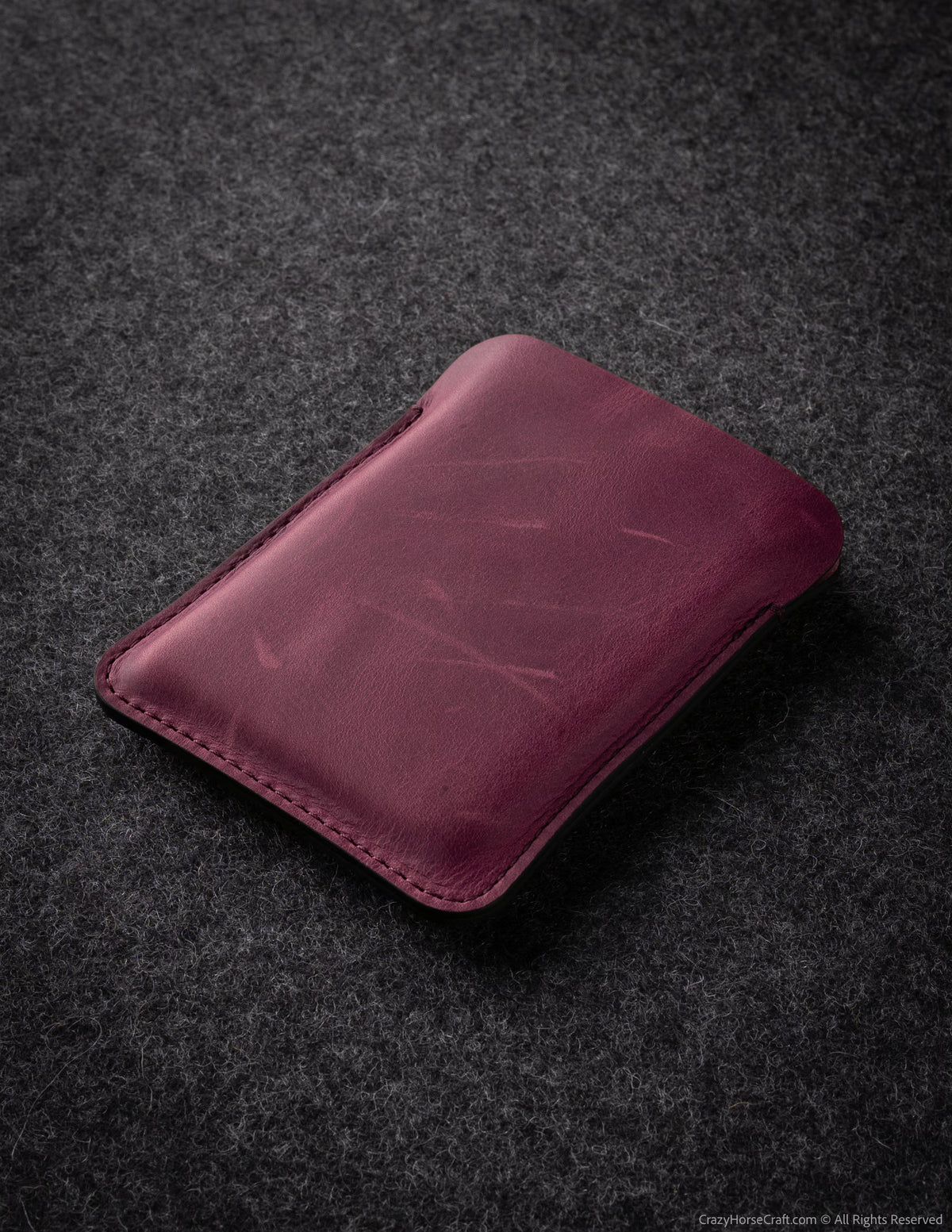 #color of the leather_burgundy red #​d​evice_​iPhone Duo #​d​evice_[Enlarged] iPhone Duo