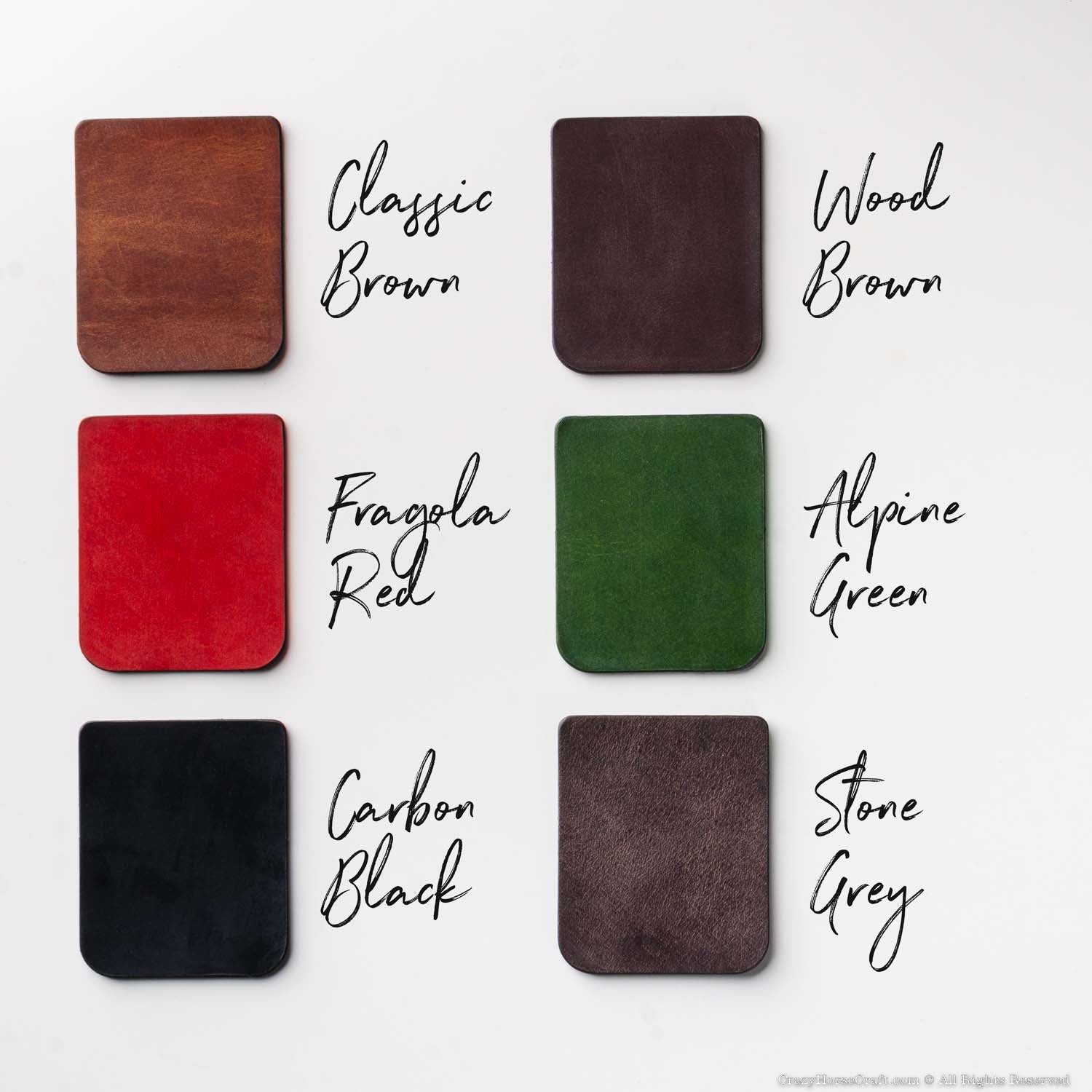 100% Wool Felt and Veg-Tanned Leather Desk Mat