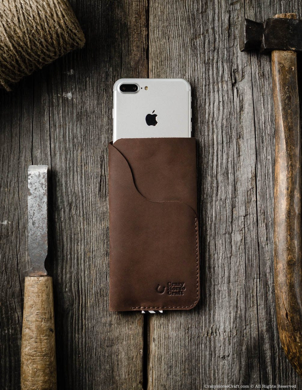 Pocket Leather Phone Case iPhone Credit Card Phone Case 