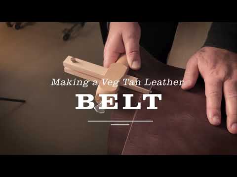 Taylor Belt - Smooth Black Heritage - Vegetable-tanned smooth cowhide  leather - Sézane