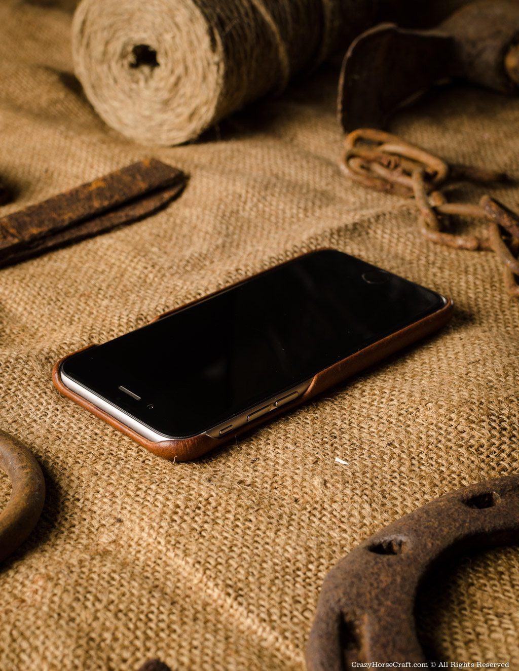 iPhone 8 / 7 Leather Case | ClassicOrange