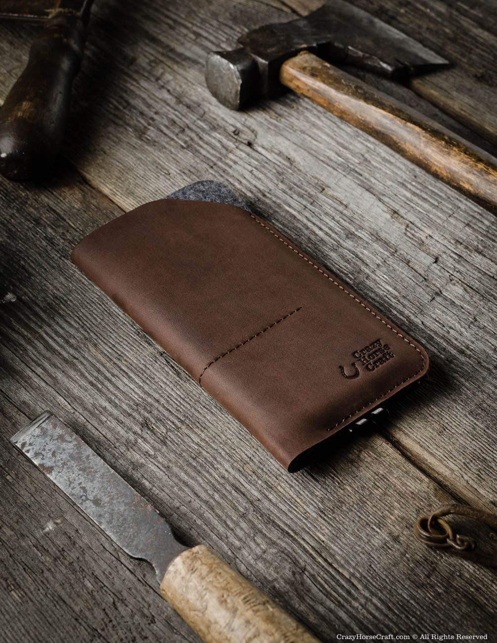 Wood Brown Leather Goods