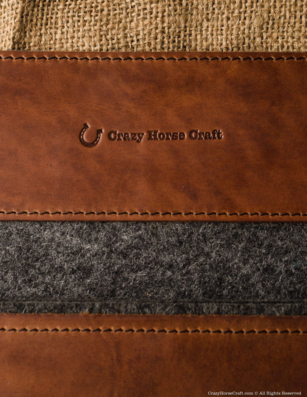 Crazy Horse Leather macbook case sleeve brown cover